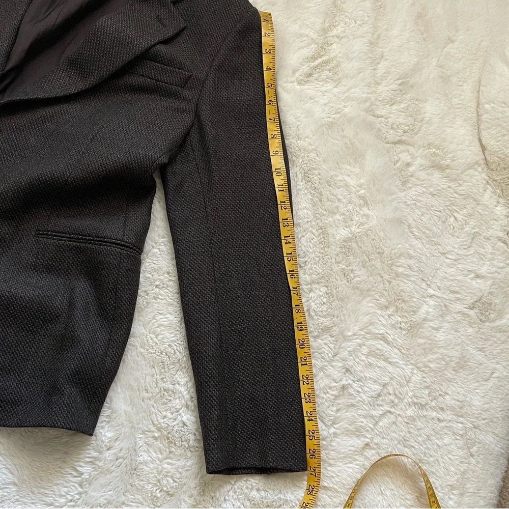 Armani Collezioni Charcoal Gray Blazer